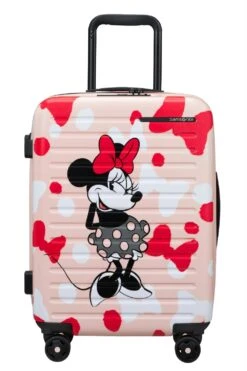 SAMSONITE STACKD SPINNER 55CM EXP DISNEY MINNIE BOW
