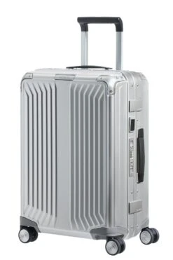 SAMSONITE SAMSONITE LITE-BOX ALU SPIN 55 ZILVER