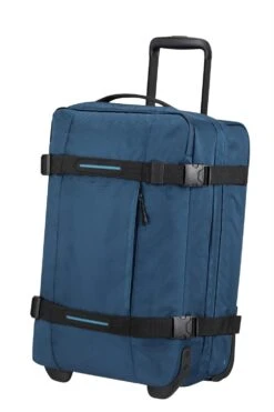 AMERICAN TOURISTER URBAN TRACK DUFFLE WHEEL S NAVY