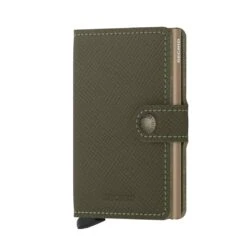 SECRID MINIWALLET SAFFIANO GROEN