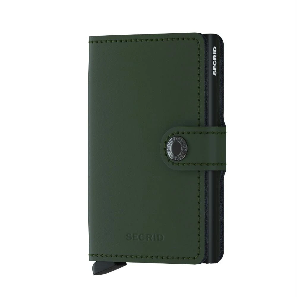 SECRID MINIWALLET MATTE GROEN 3 SECRID MINIWALLET MATTE GROEN