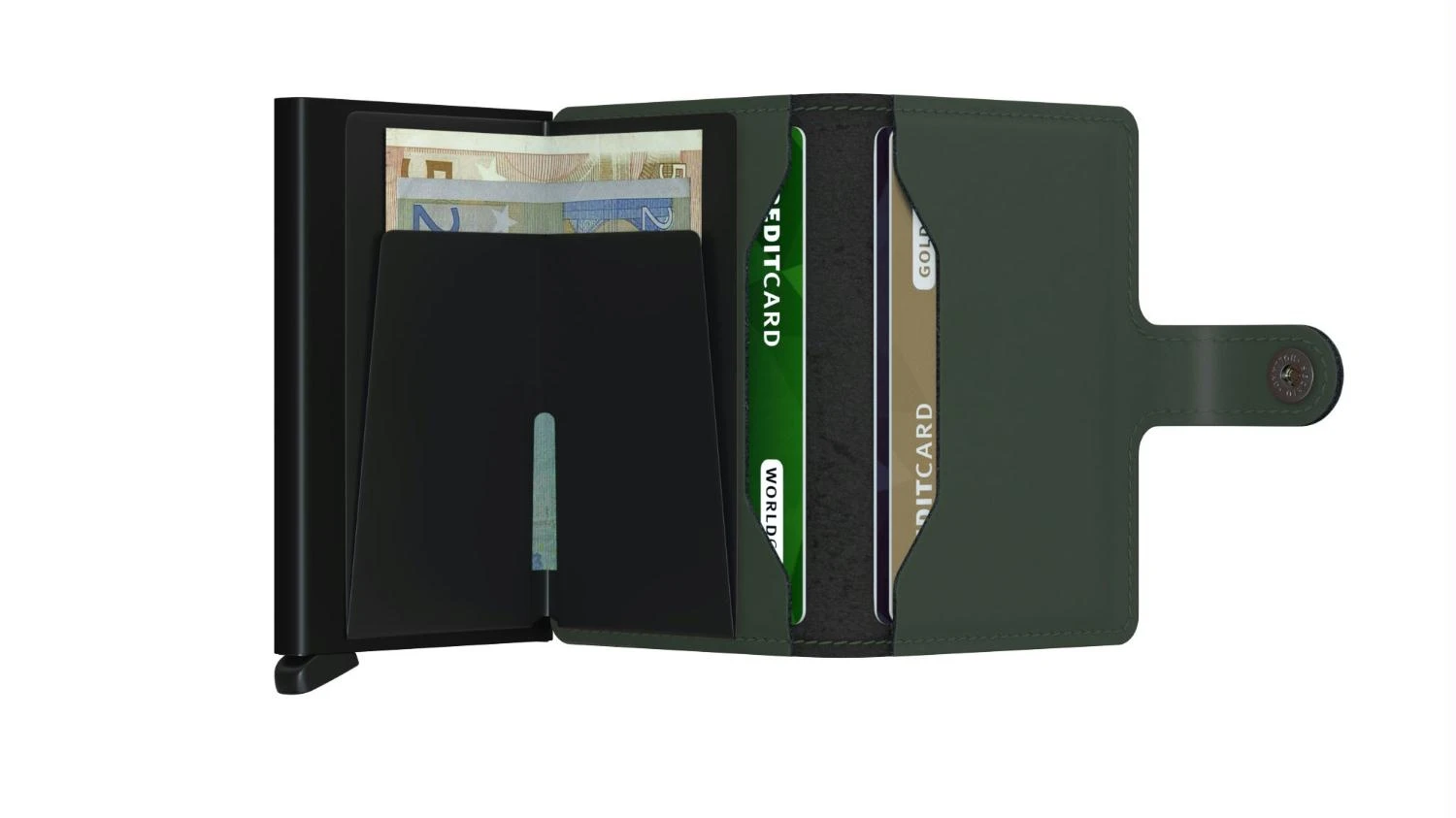 SECRID MINIWALLET MATTE GROEN 5 SECRID MINIWALLET MATTE GROEN - Afbeelding 3